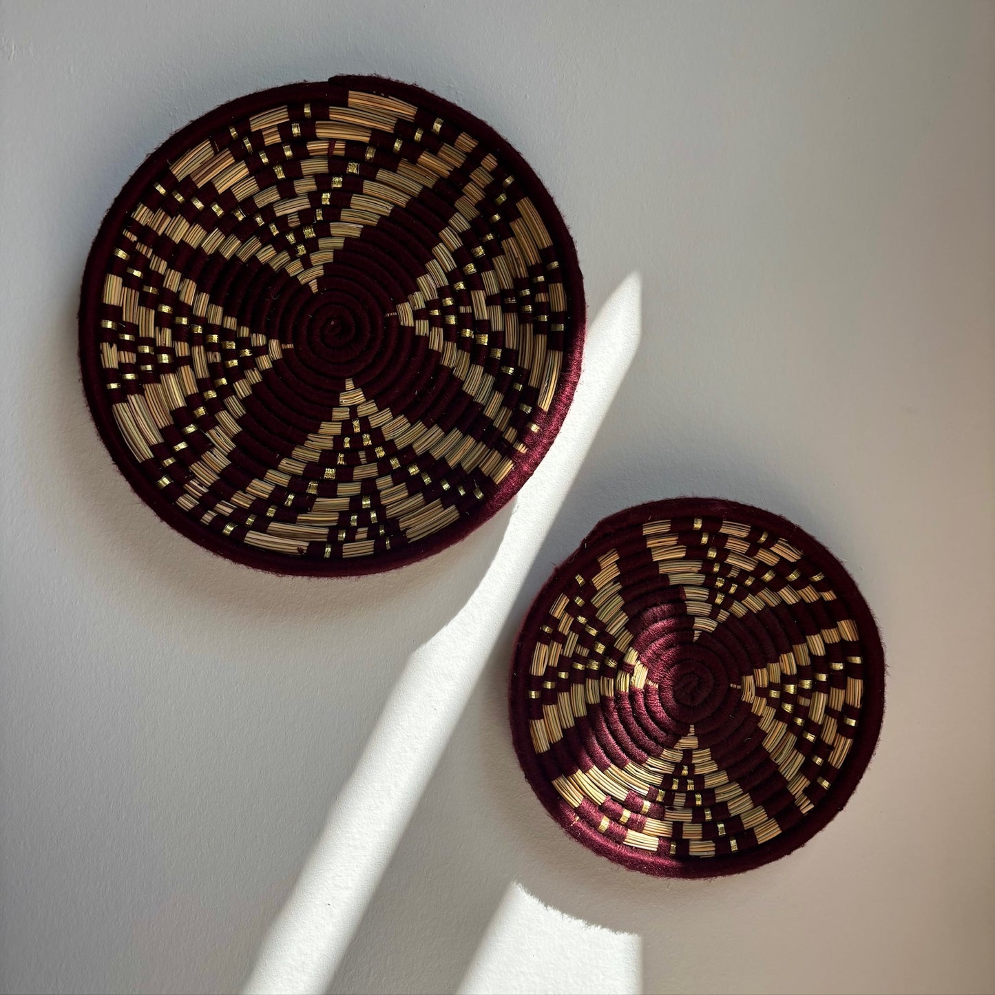 Zeegras Wanddecoratie Rond Nina