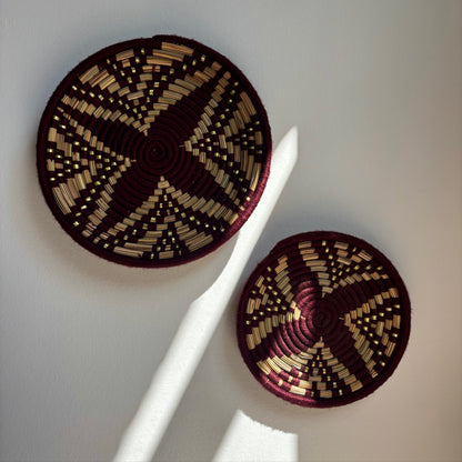 Zeegras Wanddecoratie Rond Nina