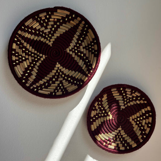 Zeegras Wanddecoratie Rond Nina