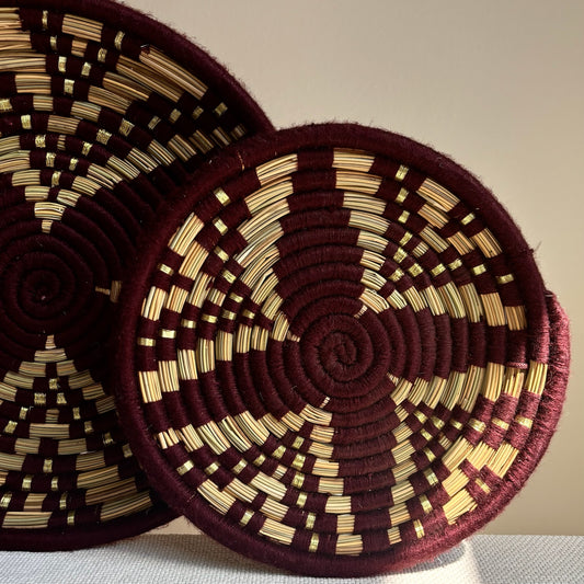 Zeegras Wanddecoratie Rond Nina